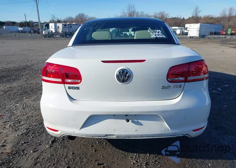 2013 Volkswagen Eos Komfort from USA, damaged, VIN WVWBW8AH0DV007484